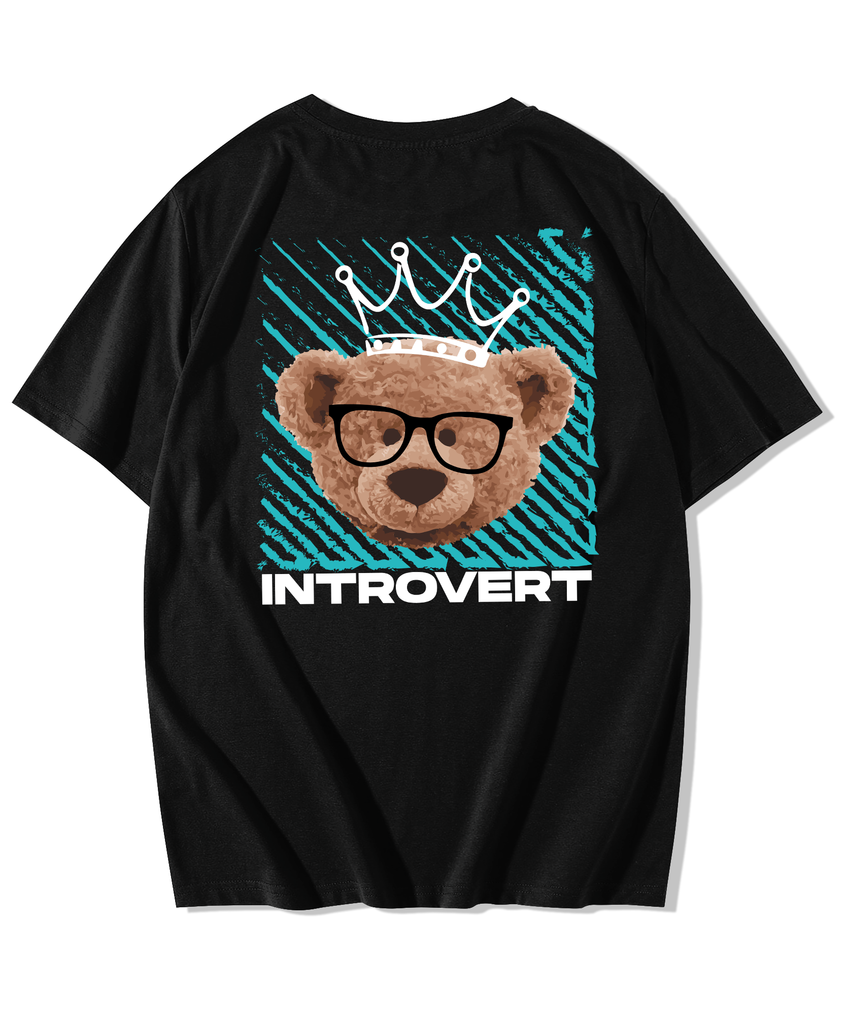 Introvert printed Oversized T-Shirt